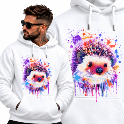 BLUZA Z KAPTUREM ZWIERZĘTA  JEŻ